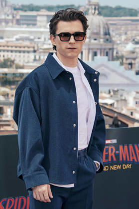 Tom Holland beim Photocall zum Kinofilm Spider-Man: Brand New Day auf der Terasse vom Hotel de la Ville. Rom, 23.06.2026