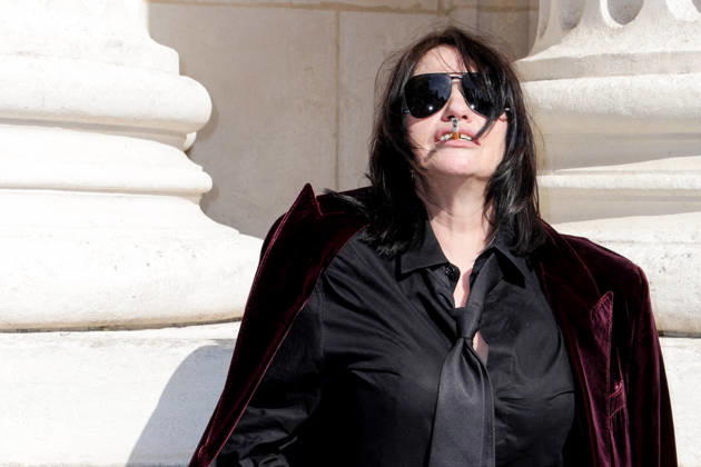 Béatrice Dalle arrives at the second Saint Laurent Ready-to-Wear Men’s Spring Summer 2027 fashion show during Paris Fashion Week at the Bourse de Commerce Pinault Collection in Paris, France, on June 23, 2026. Olivier Borde, Bestimage. Celebrities await the Saint Laurent Men’s Spring Summer 2027 show as part of Paris Fashion Week on June 23, 2026, in Paris, France. Paris, France,detected_source_language  Copyright: xOLIVIERxBORDEx xBESTIMAGExOLIVIERxBORDEx xBESTIMAGEx