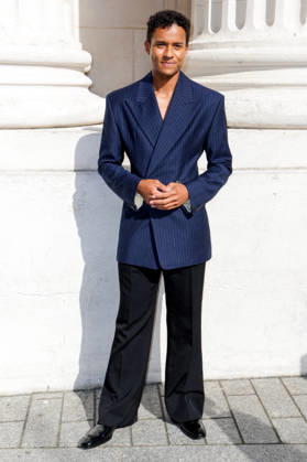 Jaafar Jackson arrives at the second Saint Laurent Ready-to-Wear Men’s Spring Summer 2027 fashion show during Paris Fashion Week at the Bourse de Commerce Pinault Collection in Paris, France, on June 23, 2026. Olivier Borde, Bestimage. Celebrities await the Saint Laurent Men’s Spring Summer 2027 show as part of Paris Fashion Week on June 23, 2026, in Paris, France. Paris, France,detected_source_language  Copyright: xOLIVIERxBORDEx xBESTIMAGExOLIVIERxBORDEx xBESTIMAGEx