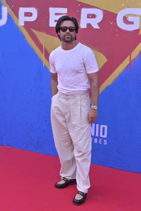 June 23, 2026, Madrid, Madrid, Spain: Carlos Alcuson ( CHARES ) attend the photocall for the special screening of the movie Ã¢â‚¬oe SUPERGIRL Ã¢â‚¬Â at the Gran Teatro CaixaBank ProÂ­ncipe PoÂ­o on June 23, 2026, in Madrid, Spain. Madrid Spain  - ZUMAc312 20260623_zsp_c312_006 Copyright: xOscarxManuelxSanchezx