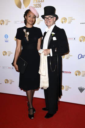 Rachel Hermlin und Henry de Winter bei der 68. Verleihung vom Ernst-Lubitsch-Preis 2026 im Kino Babylon. Berlin, 23.06.2026