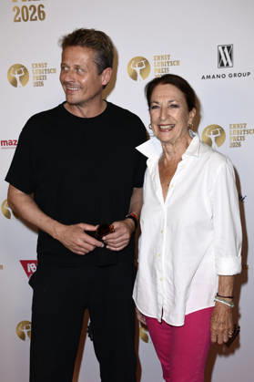 Roman Knizka und Daniela Ziegler bei der 68. Verleihung vom Ernst-Lubitsch-Preis 2026 im Kino Babylon. Berlin, 23.06.2026