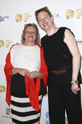 Susanne Petersen und Rike Link bei der 68. Verleihung vom Ernst-Lubitsch-Preis 2026 im Kino Babylon. Berlin, 23.06.2026
