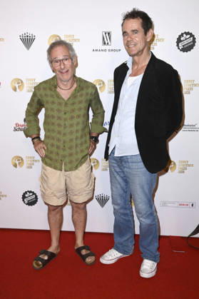 Dani Levy und Tom Tykwer bei der 68. Verleihung vom Ernst-Lubitsch-Preis 2026 im Kino Babylon. Berlin, 23.06.2026