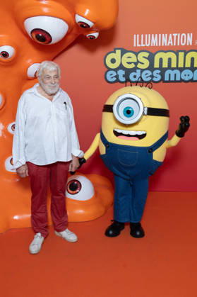 Minions And Monsters Paris Film Premiere NB Jacques Weber attends Minions And Monsters Des Minions et des Monstres Paris Film Premiere at Le Grand REX on June 23, 2026 in Paris, France. Photo by Nasser Berzane ABACAPRESS.COM Paris France  Copyright: xBerzanexNasser ABACAx