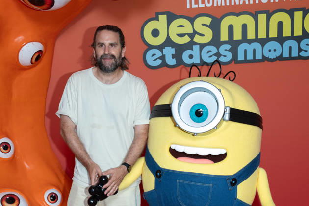 Minions And Monsters Paris Film Premiere NB Gregoire Ludig attends Minions And Monsters Des Minions et des Monstres Paris Film Premiere at Le Grand REX on June 23, 2026 in Paris, France. Photo by Nasser Berzane ABACAPRESS.COM Paris France  Copyright: xBerzanexNasser ABACAx