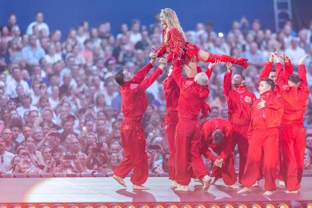 Helene Fischer 360-Grad Tour ** NUR FÜR REDAKTIONELLE ZWECKE ** EDITORIAL USE ONLY **<p>Helene Fischer 360-Grad Tour am 23.06.2026 in der Veltins Arena in Gelsenkirchen. Gelsenkirchen Copyright: JonasxRichter