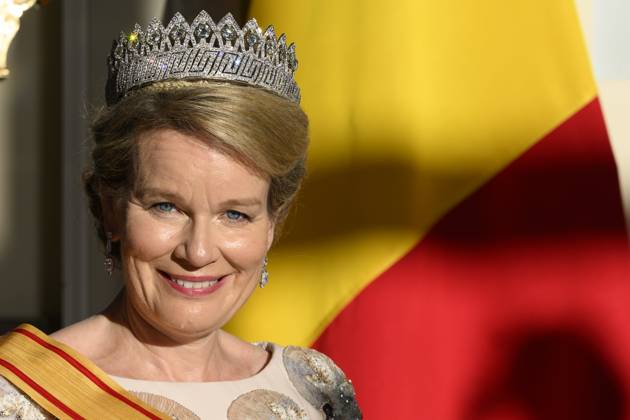 State Visit of the Emperor and the Empress of Japan to Belgium BRUSSELS, BELGIUM - JUNE 23 : Queen Mathilde of Belgium pictured during the State Banquet at Laeken Castle during the State Visit of the Emperor and Empress of Japan to Belgium, on June 23, 2026 in Brussels, Belgium, 23 06 2026 Brussels Belgium  Copyright: xPhilipxReynaersx