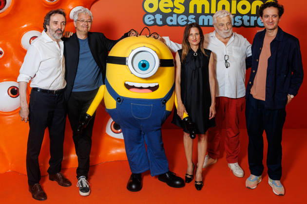 Minions Monsters premiere at the Grand Rex theater; celebrities arrive on the red carpet  Copyright: xSebastienxFremontx xStarfacex STAR_457577_069