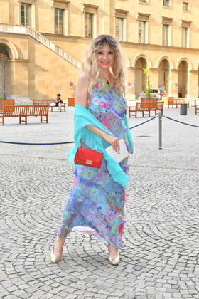 Cornelia Corba beim Friedenspreis des Deutschen Films Die Bruecke im Cuvillies Theater am 24.06.2025 in Muenchen Friedenspreis in Muenchen