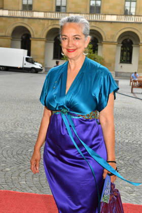 Irina Wanka beim 25. Friedenspreis des Deutschen Films - Die Bruecke im Cuvillies Theater am 23.06.2026 in Muenchen Irina Wanka attends the 25th German Film Peace Prize Die Bruecke at the CuvilliÃ s Theatre on June 23, 2026 in in Munich, Germany Die Bruecke Friedenspreis in Muenchen