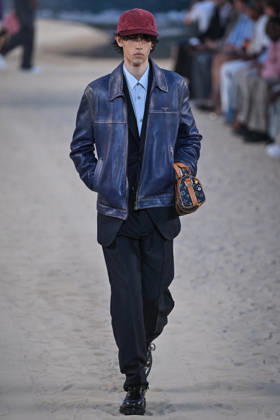PFW - Louis Vuitton Runway in Paris FA A model walks the runway the Spring Summer 2027 collection by US designer Pharrell Williams for Louis Vuitton during the Paris Fashion Week, on June 23, 2026. Photo by Firas Abdullah ABACAPRESS.COM Paris Ile-de-France France  Copyright: xAbdullahxFiras ABACAx