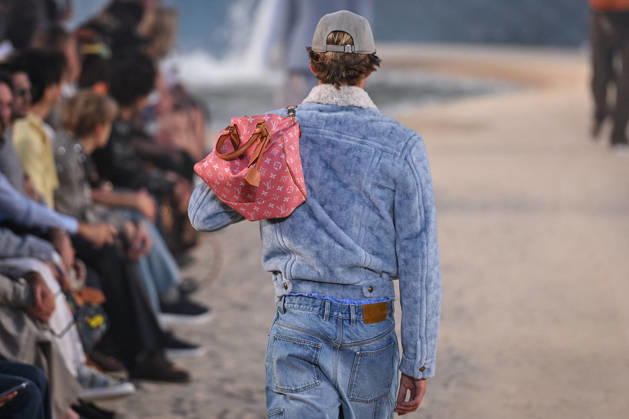PFW - Louis Vuitton Runway in Paris FA A model walks the runway the Spring Summer 2027 collection by US designer Pharrell Williams for Louis Vuitton during the Paris Fashion Week, on June 23, 2026. Photo by Firas Abdullah ABACAPRESS.COM Paris Ile-de-France France  Copyright: xAbdullahxFiras ABACAx