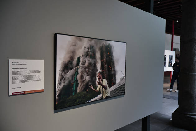 June 23, 2026, Mexico City, State Of Mexico, Mexico: The Franz Mayer Museum is once again hosting the World Press Photo 2026 exhibition, showcasing 144 of the best photojournalistic and documentary photographs from around the world. Mexican photographer CESAR RODRIGUEZ, who won the Long-Term Projects category with his series Mexico, a Changing Climate, was present at the event. His series addresses climate change, specifically the water situation in different regions of the country. World Press Photo is celebrating its 70th anniversary, and to commemorate this milestone, the exhibition The Archive is also on display. This exhibition features photographs that have won this award and are considered the most representative of each era - ZUMAp204 20260623_zip_p204_027 Copyright: xJosuexPerezx