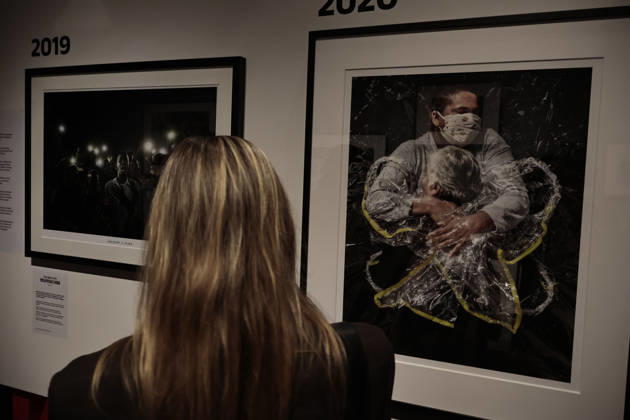 June 23, 2026, Mexico City, State Of Mexico, Mexico: The Franz Mayer Museum is once again hosting the World Press Photo 2026 exhibition, showcasing 144 of the best photojournalistic and documentary photographs from around the world. Mexican photographer CESAR RODRIGUEZ, who won the Long-Term Projects category with his series Mexico, a Changing Climate, was present at the event. His series addresses climate change, specifically the water situation in different regions of the country. World Press Photo is celebrating its 70th anniversary, and to commemorate this milestone, the exhibition The Archive is also on display. This exhibition features photographs that have won this award and are considered the most representative of each era - ZUMAp204 20260623_zip_p204_033 Copyright: xJosuexPerezx
