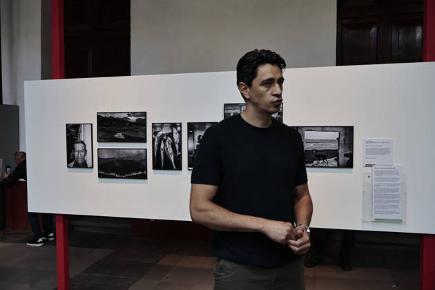 June 23, 2026, Mexico City, State Of Mexico, Mexico: The Franz Mayer Museum is once again hosting the World Press Photo 2026 exhibition, showcasing 144 of the best photojournalistic and documentary photographs from around the world. Mexican photographer CESAR RODRIGUEZ, who won the Long-Term Projects category with his series Mexico, a Changing Climate, was present at the event. His series addresses climate change, specifically the water situation in different regions of the country. World Press Photo is celebrating its 70th anniversary, and to commemorate this milestone, the exhibition The Archive is also on display. This exhibition features photographs that have won this award and are considered the most representative of each era - ZUMAp204 20260623_zip_p204_043 Copyright: xJosuexPerezx