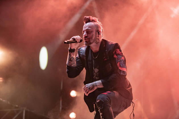Three days grace live at Sequoie Muisic Park in Bologna, Italy - 23 Jun 2026 Singer Adam Gontier of Three Days Grace performs on stage at Sequoie Music Park. The famous Canadian alternative rock band returned to Italy for a single, highly anticipated, sold-out summer date, which saw longtime frontman Adam Gontier perform on stage again alongside Matt Walst. Bologna Italy Copyright: xCarloxVerganix xSOPAxImagesx TDG26(20)