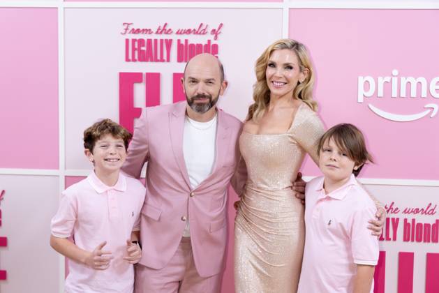 Paul Scheer, June Diane Raphael, family at arrivals for ELLE Series World Premiere, SVA (School for the Visual Arts) Theatre, New York, NY, June 23, 2026. Photo By: Ryan Billings Everett Collection ELLE Series World Premiere PUBLICATIONXNOTxINxCANxCHNxFRAxITAxJPNxNORxPOLxRUSxESPxUKxUSA