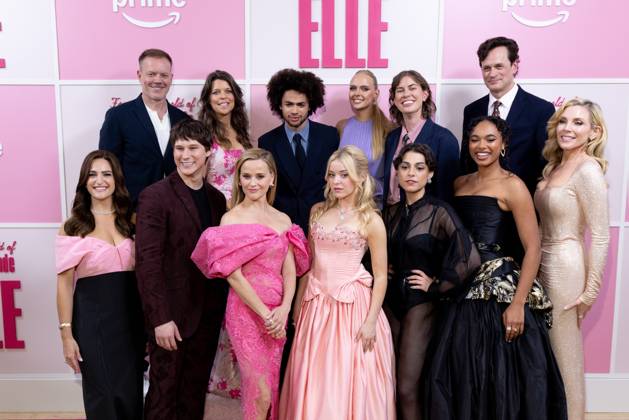 Lauren Neustadter, Jacob Moskovitz, Reese Witherspoon, Lexi Minetree, Gabrielle Policano, Chandler Kinney, June Diane Raphael, Jason Moore, Caroline Dries, Zac Looker, Jessica Belkin, Laura Kittrell, Tom Everett Scott at arrivals for ELLE Series World Premiere, SVA (School for the Visual Arts) Theatre, New York, NY, June 23, 2026. Photo By: Ryan Billings Everett Collection ELLE Series World Premiere PUBLICATIONXNOTxINxCANxCHNxFRAxITAxJPNxNORxPOLxRUSxESPxUKxUSA