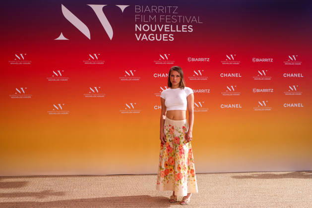 Gina Jimenez at the Théâtre de la Gare du Midi during the opening ceremony of the 2026 Biarritz International Film Festival Nouvelles Vagues, on June 23, 2026. Jean Marc Lhomer, Bestimage. Photocall before the opening ceremony of the Biarritz International Film Festival – Nouvelles Vagues 2026 at the Théâtre de la Gare du Midi in Biarritz on June 23, 2026, Biarritz, France,detected_source_language  Copyright: xJean-MarcxLhomerx xBestimagexJean-MarcxLhomerx xBestimagex