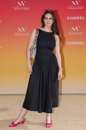 Lena Garrel at the Théâtre de la Gare du Midi during the opening ceremony of the 2026 Biarritz International Film Festival Nouvelles Vagues, on June 23, 2026. Jean Marc Lhomer, Bestimage. Photocall before the opening ceremony of the Biarritz International Film Festival – Nouvelles Vagues 2026 at the Théâtre de la Gare du Midi in Biarritz on June 23, 2026, Biarritz, France,detected_source_language  Copyright: xJean-MarcxLhomerx xBestimagexJean-MarcxLhomerx xBestimagex
