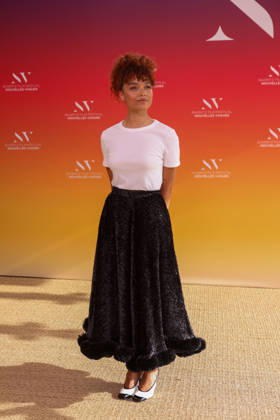 Whitney Peak, a member of the jury, at the Théâtre de la Gare du Midi during the opening ceremony of the 2026 Biarritz International Film Festival – Nouvelles Vagues, June 23, 2026 Jean Marc Lhomer Bestimage Photocall before the opening ceremony of the Biarritz International Film Festival – Nouvelles Vagues 2026 at the Théâtre de la Gare du Midi in Biarritz on June 23, 2026, Biarritz, France,detected_source_language  Copyright: xJean-MarcxLhomerx xBestimagexJean-MarcxLhomerx xBestimagex