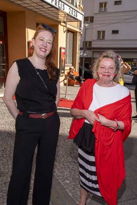 ABB LIBITSCH- Tochter Rike Link und Wolfgang Beckers Witwe Susanne Petersen zu Gast bei der Verleihung des Ernst-Lubitsch-Preises 2026 im Kino Babylon in Berlin am 23.06.2026 Berlin Deutschland