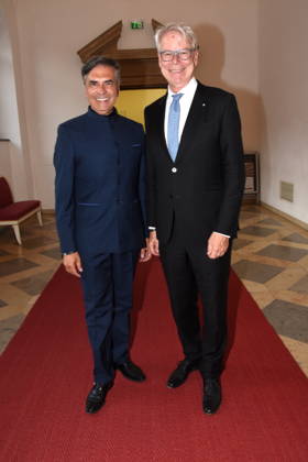 Christian Roehring Hans Joachim Hessler Praesident des Bayerischen Verfassungsgerichtshof und Oberlandesgericht Muenchen 23.06.2026 Cuvillies Theater Residenz Bernhard Wicki Preisverleihung Foto Muenchen