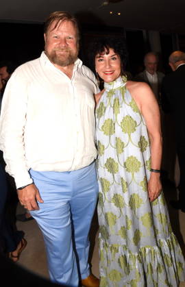 Michael A. Grimm Schauspieler Marisa Burger Schauspielerin Muenchen 23.06.2026 Empfang im Hotel Bayerischer Hof Bernhard Wicki Preisverleihung Foto Muenchen