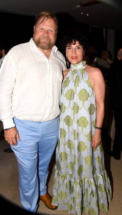 Michael A. Grimm Schauspieler Marisa Burger Schauspielerin Muenchen 23.06.2026 Empfang im Hotel Bayerischer Hof Bernhard Wicki Preisverleihung Foto Muenchen