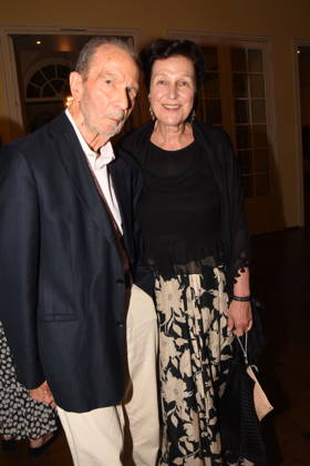 Ehrenpreis des Friedenspreis des Deutschen Films Die Preistraeger: Edgar Reitz Bettina Reitz Filmproduzentin Muenchen 23.06.2026 Empfang im Hotel Bayerischer Hof Bernhard Wicki Preisverleihung Foto Muenchen