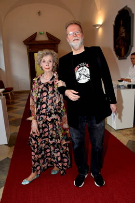 Ilse Neubauer Schauspielerin mit Sohn Andreas Muenchen 23.06.2026 Cuvillies Theater Residenz Bernhard Wicki Preisverleihung Foto Muenchen