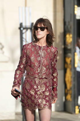 Charlotte Gainsbourg at the Saint Laurent Mens Spring Summer 2027 fashion show at the Bourse du Commerce in Paris on June 23, 2026. Anne Sophie Guebey, Bestimage. Celebrities at the Saint Laurent Mens Spring Summer 2027 fashion show at the Bourse du Commerce in Paris on June 23, 2026, Paris, France,detected_source_language  Copyright: xAnne-SophiexGuebeyx xBestimagexAnne-SophiexGuebeyx xBestimagex