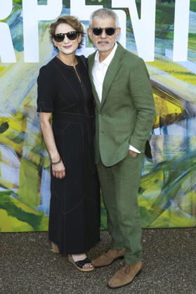 Saadiya Khan mit Ehemann Sadiq Khan bei der Serpentine Gallery Summer Party 2026 in der Serpentine Gallery. London, 23.06.2026