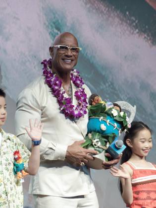 SHANGHAI, CHINA - JUNE 23: Dwayne Johnson, American actor and professional wrestler, attends a special press event for his live-action Moana movie at The Walt Disney Grand Theatre in Shanghai Disney Resort on June 23, 2026 in Shanghai, China.  Copyright: xVCGx 111650114519
