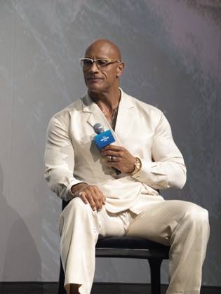 SHANGHAI, CHINA - JUNE 23: Dwayne Johnson, American actor and professional wrestler, attends a special press event for his live-action Moana movie at The Walt Disney Grand Theatre in Shanghai Disney Resort on June 23, 2026 in Shanghai, China.  Copyright: xVCGx 111650114369