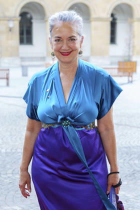Irina Wanka bei der Verleihung vom 25. Friedenspreis des Deutschen Films - Die Brücke 2026 im CuvilliÃ s-Theater. München, 23.06.2026