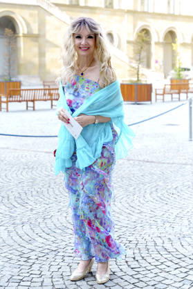 Cornelia Corba bei der Verleihung vom 25. Friedenspreis des Deutschen Films - Die Brücke 2026 im CuvilliÃ s-Theater. München, 23.06.2026