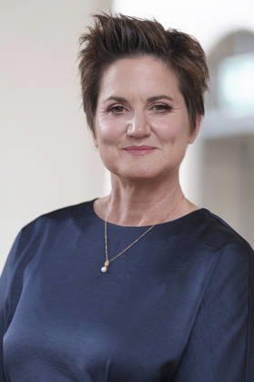Susanne Kellermann bei der Verleihung vom 25. Friedenspreis des Deutschen Films - Die Brücke 2026 im CuvilliÃ s-Theater. München, 23.06.2026