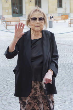 Elisabeth Endriss bei der Verleihung vom 25. Friedenspreis des Deutschen Films - Die Brücke 2026 im CuvilliÃ s-Theater. München, 23.06.2026