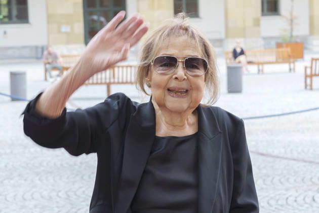 Elisabeth Endriss bei der Verleihung vom 25. Friedenspreis des Deutschen Films - Die Brücke 2026 im CuvilliÃ s-Theater. München, 23.06.2026