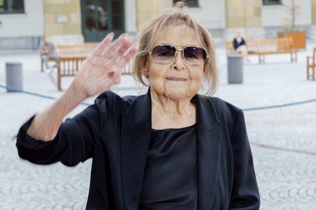 Elisabeth Endriss bei der Verleihung vom 25. Friedenspreis des Deutschen Films - Die Brücke 2026 im CuvilliÃ s-Theater. München, 23.06.2026