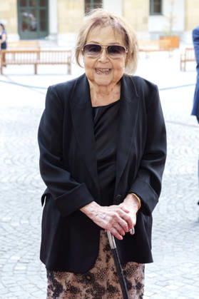 Elisabeth Endriss bei der Verleihung vom 25. Friedenspreis des Deutschen Films - Die Brücke 2026 im CuvilliÃ s-Theater. München, 23.06.2026
