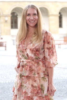 Anja Gräfin von Keyserlingk bei der Verleihung vom 25. Friedenspreis des Deutschen Films - Die Brücke 2026 im CuvilliÃ s-Theater. München, 23.06.2026