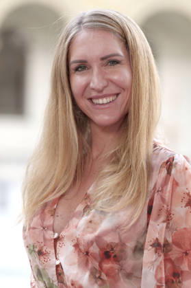 Anja Gräfin von Keyserlingk bei der Verleihung vom 25. Friedenspreis des Deutschen Films - Die Brücke 2026 im CuvilliÃ s-Theater. München, 23.06.2026