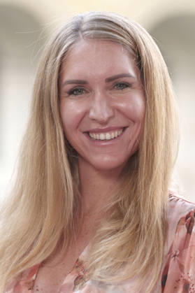 Anja Gräfin von Keyserlingk bei der Verleihung vom 25. Friedenspreis des Deutschen Films - Die Brücke 2026 im CuvilliÃ s-Theater. München, 23.06.2026