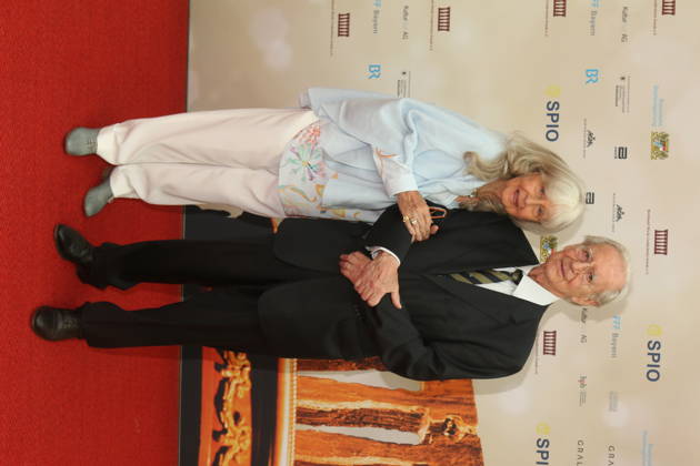 Wera Klaus and Wilfried Klaus bei der 25. Verleihung des Friedenspreises des Deutschen Films Die Brücke im Cuvillies Theater. München, 23.06.2026 Copyright: xAgenturxMatthiasxWehnertx xM.xGränzdörferx