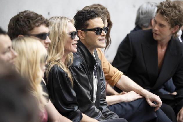 Kate Moss, Rami Malek and other celebrities at the Saint Laurent Spring Summer 2027 men’s fashion show during Paris Fashion Week on June 23, 2026, in Paris, France,detected_source_language  Copyright: xAgencex xBestimagexAgencex xBestimagex