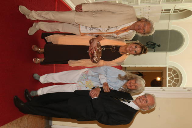 Ernst Hannawald und Maria Hannawald und Wera Klaus und Wilfried Klaus bei der 25. Verleihung des Friedenspreises des Deutschen Films Die Brücke im Cuvillies Theater. München, 23.06.2026 Copyright: xAgenturxMatthiasxWehnertx xM.xGränzdörferx