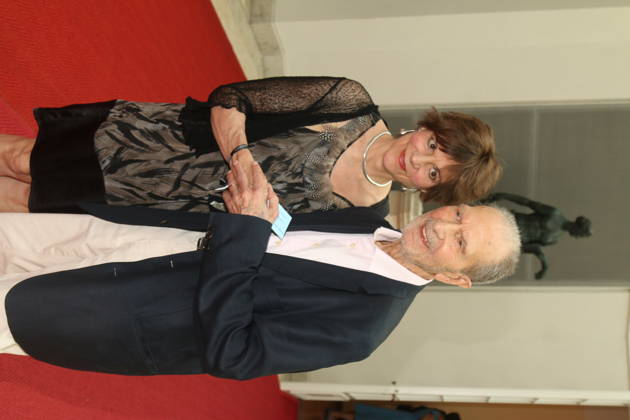 Salome Kammer und Edgar Reitz bei der 25. Verleihung des Friedenspreises des Deutschen Films Die Brücke im Cuvillies Theater. München, 23.06.2026 Copyright: xAgenturxMatthiasxWehnertx xM.xGränzdörferx